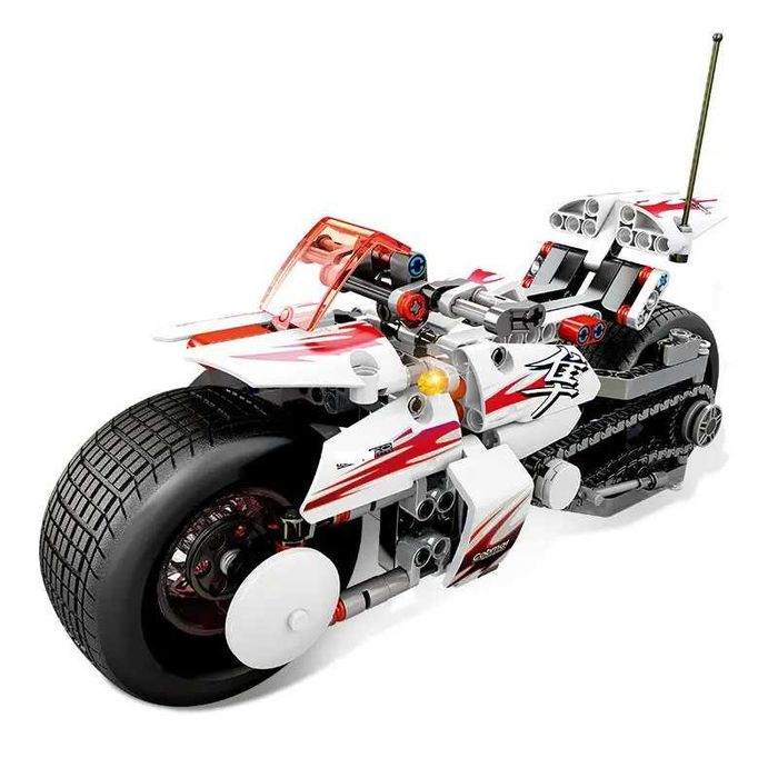 Set constructie tip lego, Sembo Techinque - Motocicleta