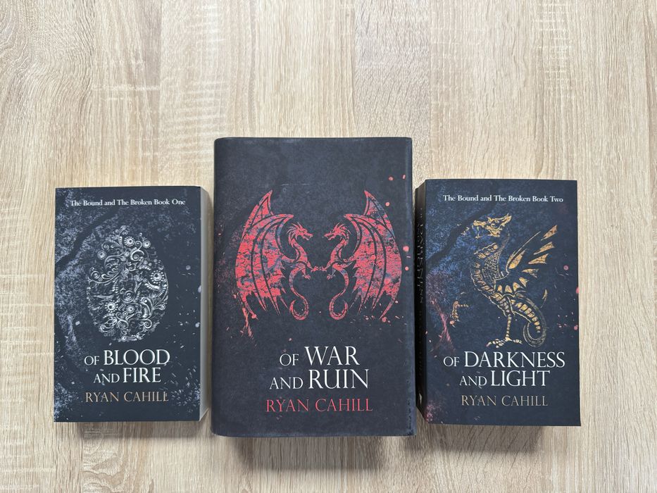 Ryan Cahill The Bound & The Broken serie intreaga de carti in engleza