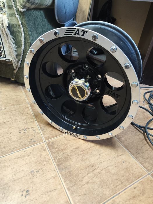 Продам диски AT Wheels 567 8.5x16/6x139.7 D110 ET15 черный