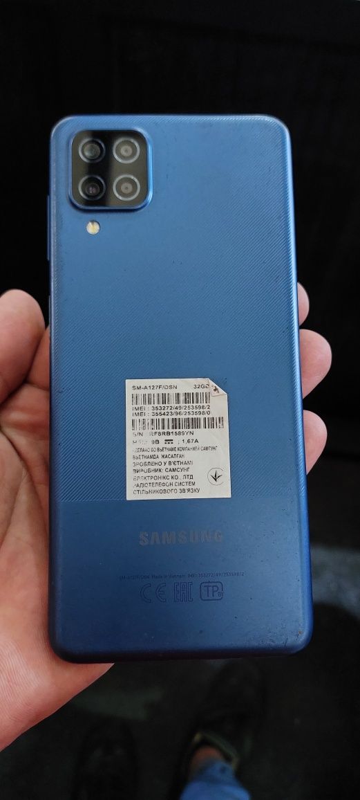 Samsung a12 holat yaxshi