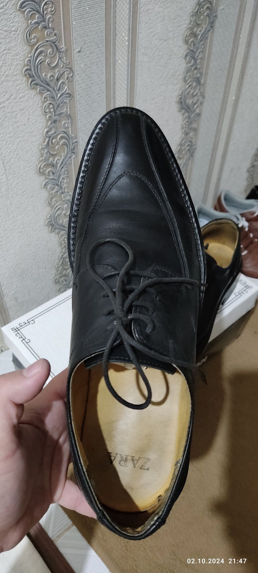 Туфли бренд Zara. Чиста кожа.