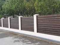 Vindem Garduri moderne din sipca metalica plasa bordurata stil jaluzea