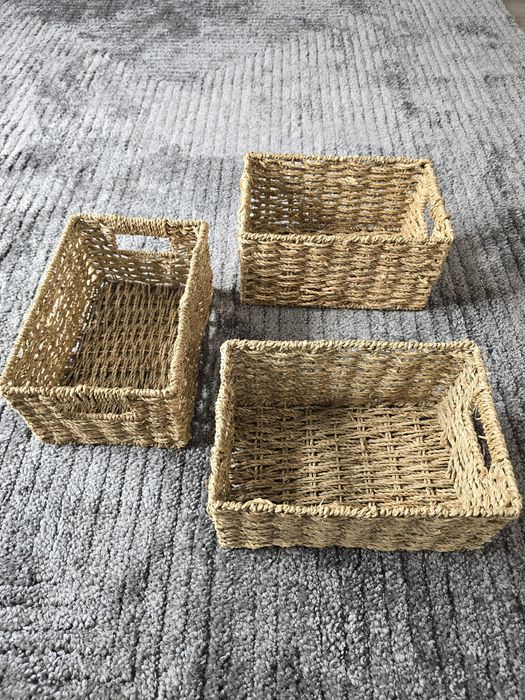 Плетени кошници за съхранение