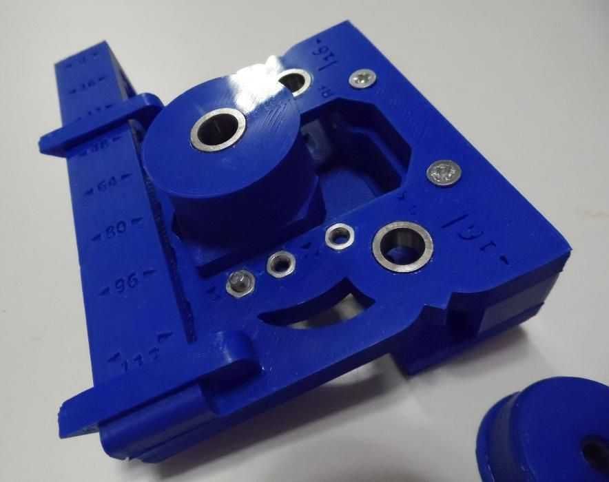 Sablon mobila plastic pentru minifix rafix dibluri