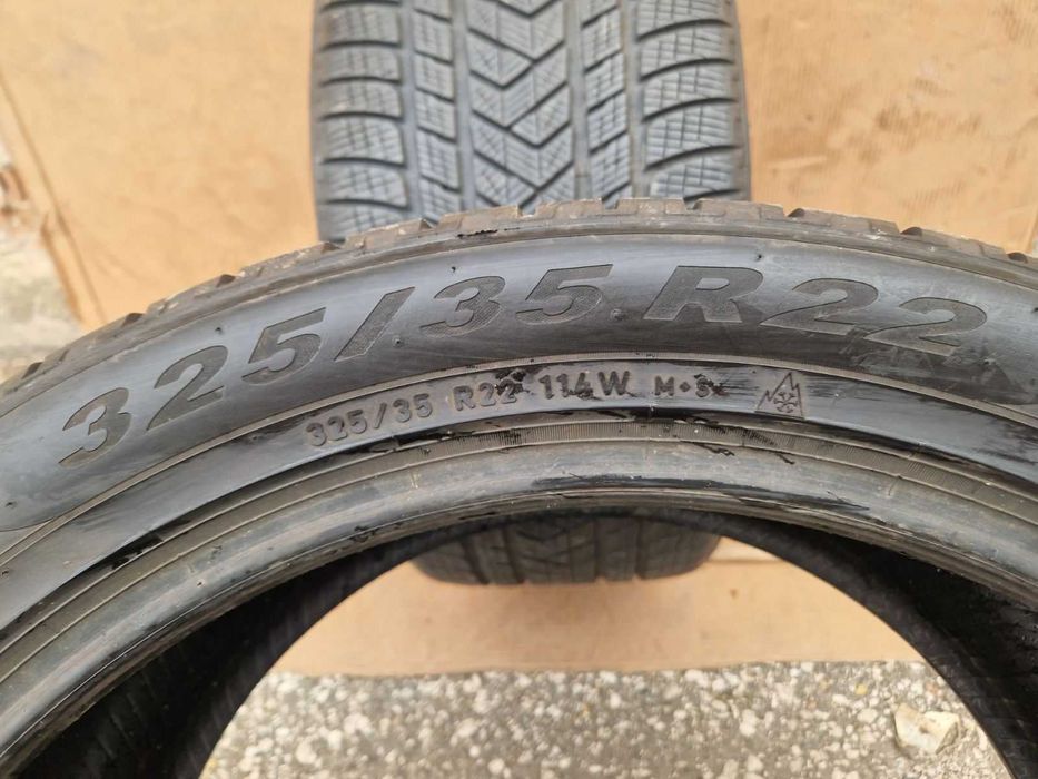 4 броя Pirelli R22
285/40-325/35 Зимни гуми спорт пакет 
DOT2919