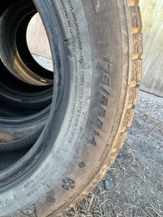 Продам шины зимние размер 14 175/65 г Экибастуз