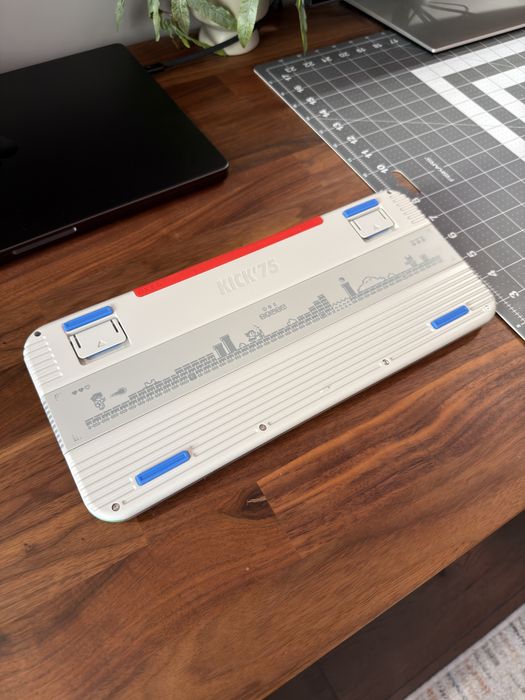 NuPhy Kick75 Low - Механична Хибридна Клавиатура - Gateron Brown nano