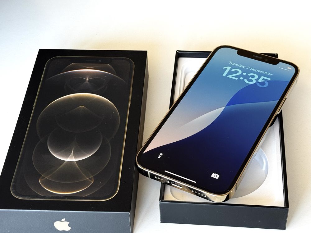 Iphone 12 Pro Max 128GB Graphite 100% Батерия! Гаранция 6 месеца