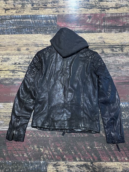 4+1 Geaca de Piele Moto By Mauritius