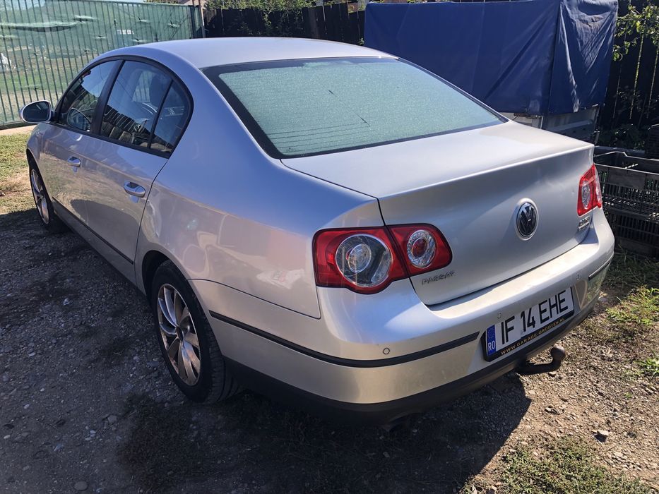 Evacuare dubla stanga drrapta fusta bara spate Vw Passat B6 retrofit