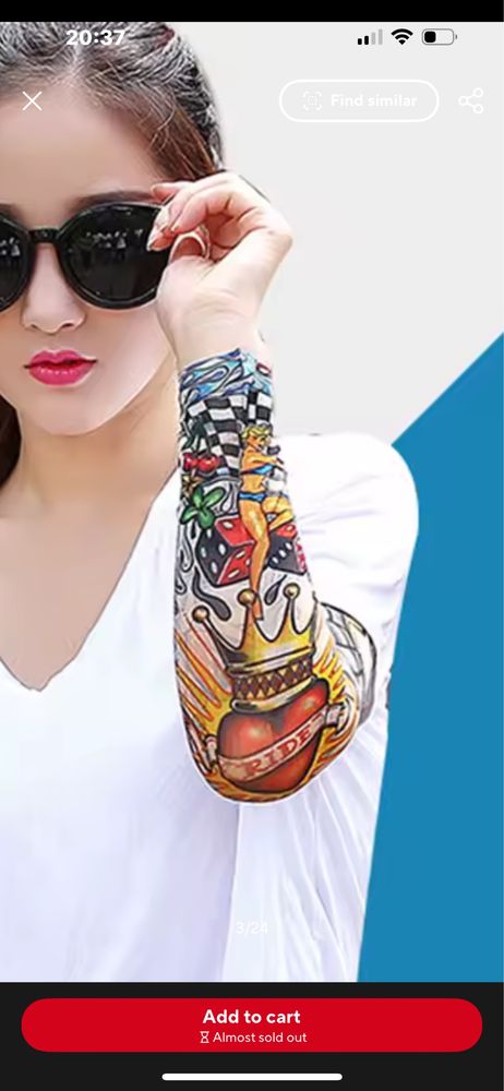 Tattoo РЪКАВИ Ластични