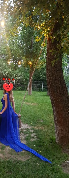 Rochie Oscar lunga deosebita, seara, vara, eveniment!