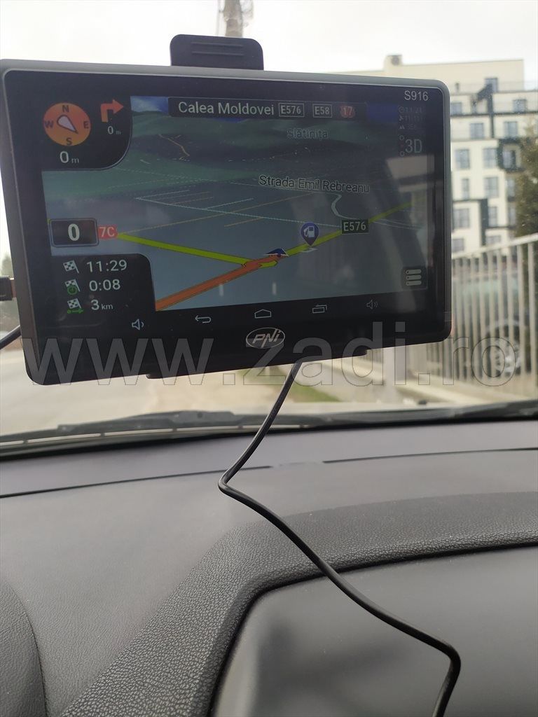 Gps cu android, ecran mare, camera DVR, HARTI toata europa