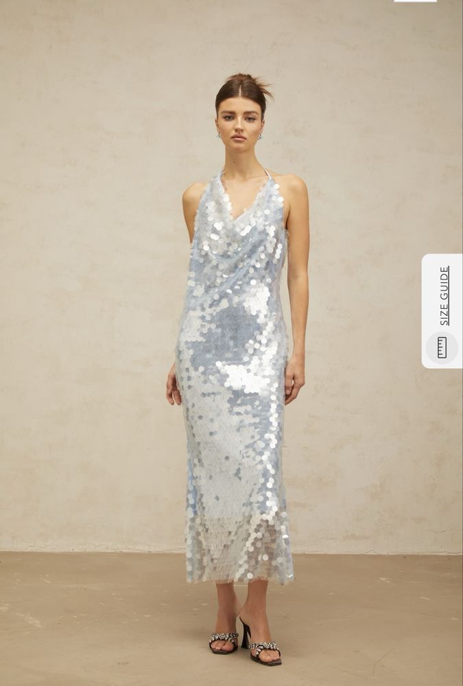 Rochie Miss Rosier lunga, nepurtata