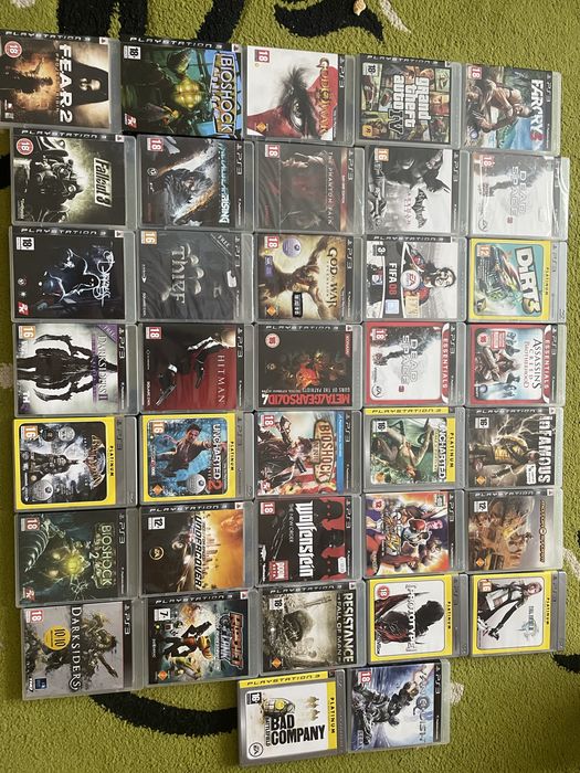 Vand lot jocuri playstation3 NOI