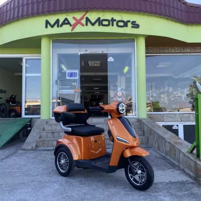 Електрическата триколка MaxMotors FM1 LUX 2023 Orange