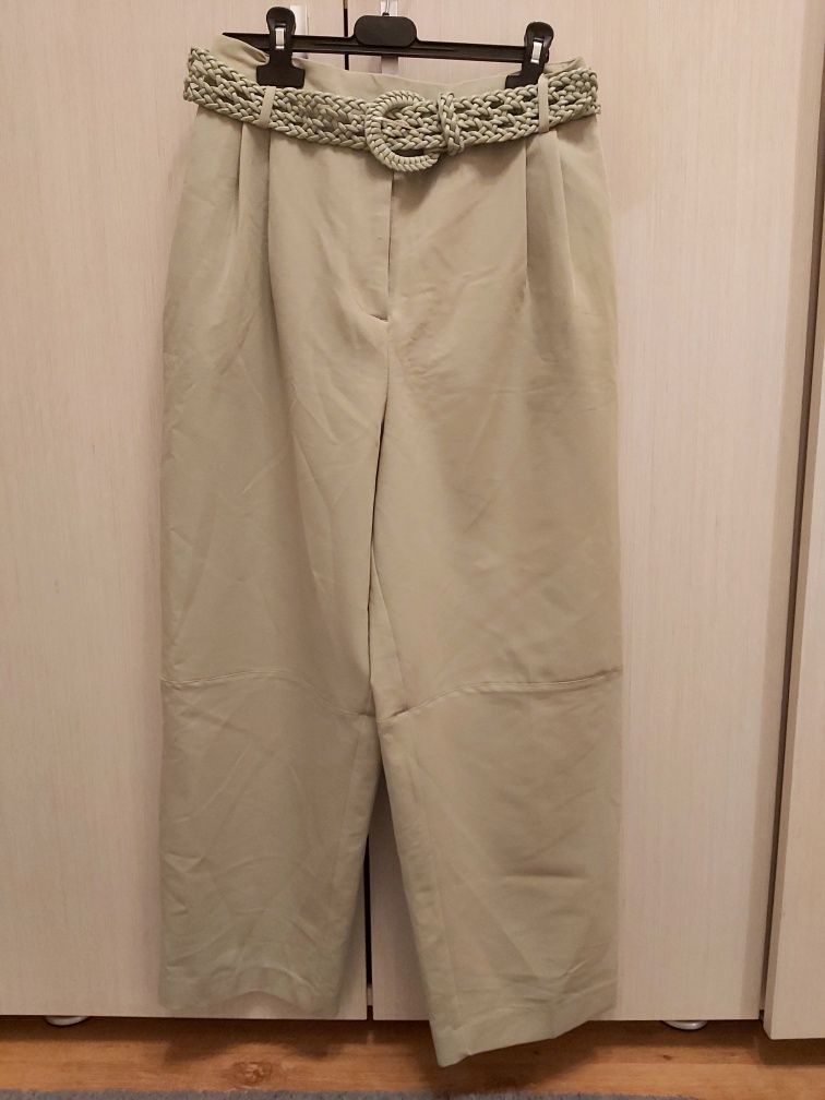 Pantaloni Chino Zara  verde menta