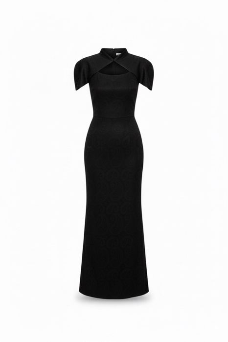 Платья черный,айвори длина макси