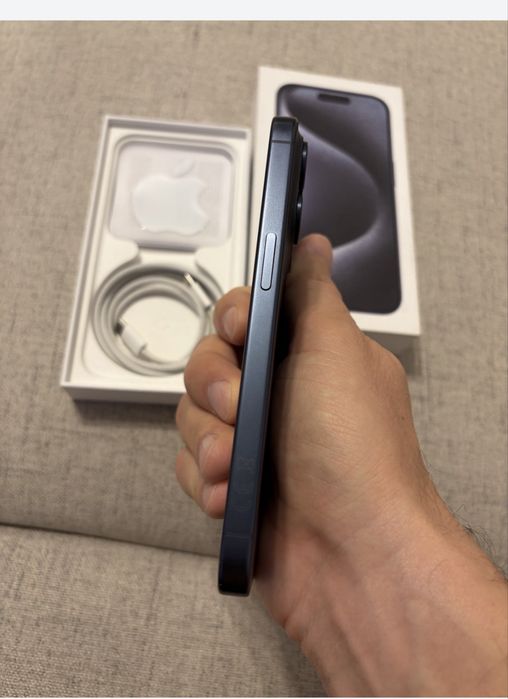iphone 15 pro 512gb blue titanium impecabil