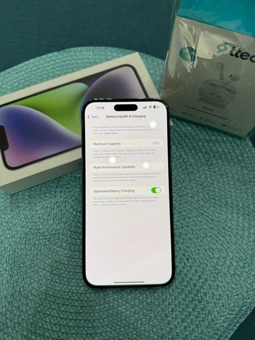 iPhone 14 Pro Max Purple – 128GB * КАТО НОВ *