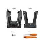 Trim Ornament Volan Logo Carbon Mercedes Benz Clasa A C E S AMG GLS