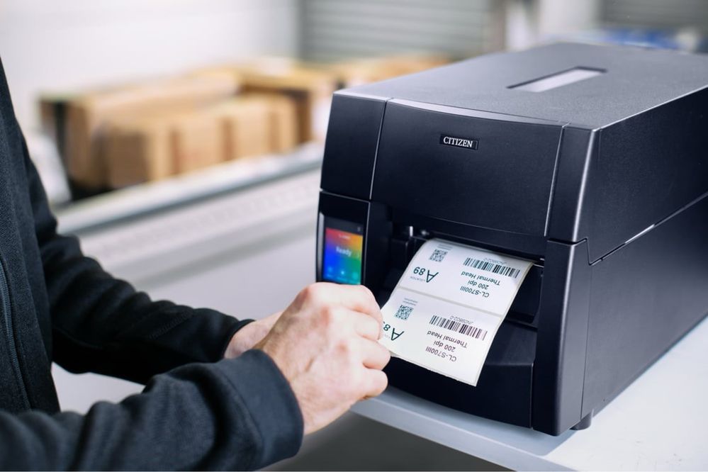 Citizen принтер этикеток, этикетка принтери, бирка, etiketka printer