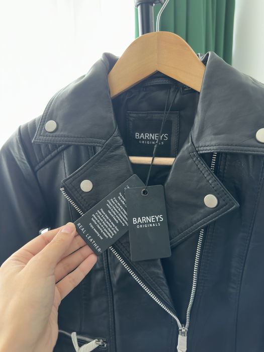 Geaca piele naturala Barneys Originals