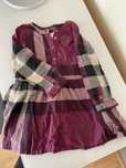 Burberry оригинал детска риза туника от памук за 6 год