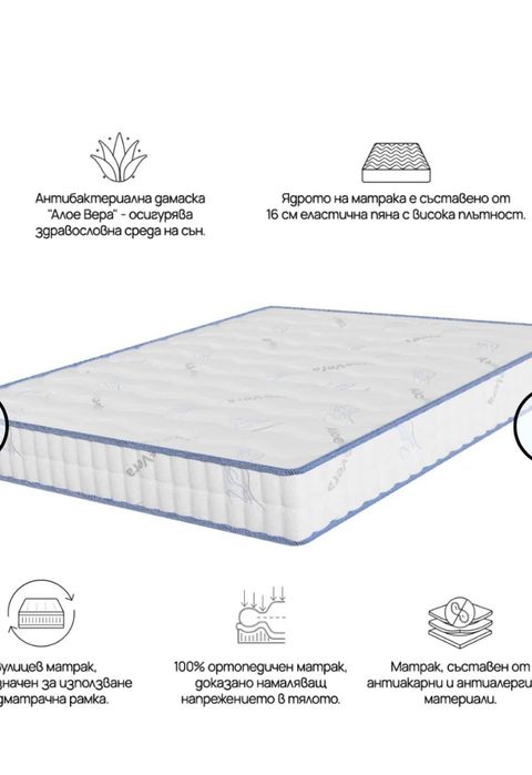Матрак нов 140/200
