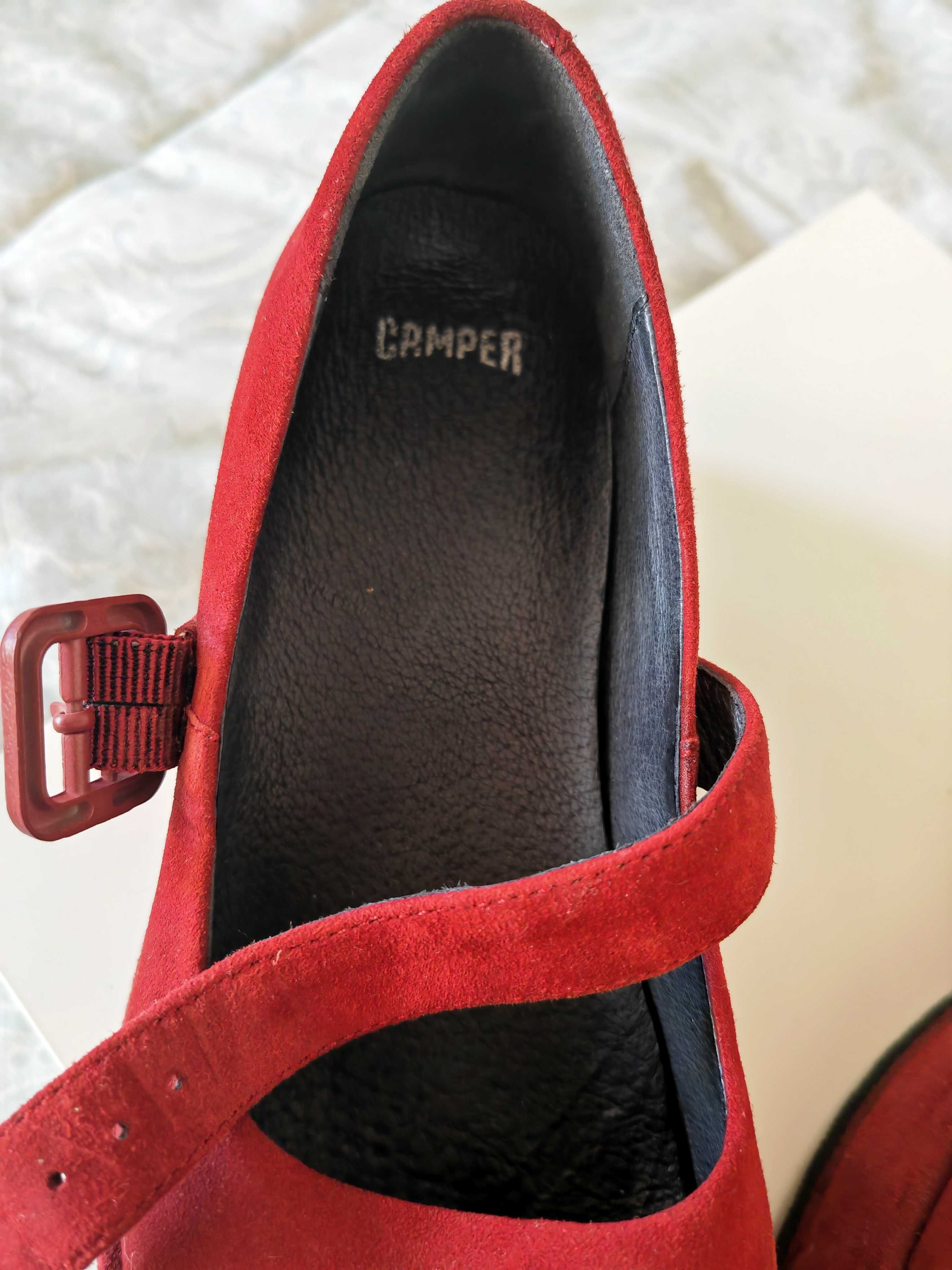 Червени обувки Camper, номер 36