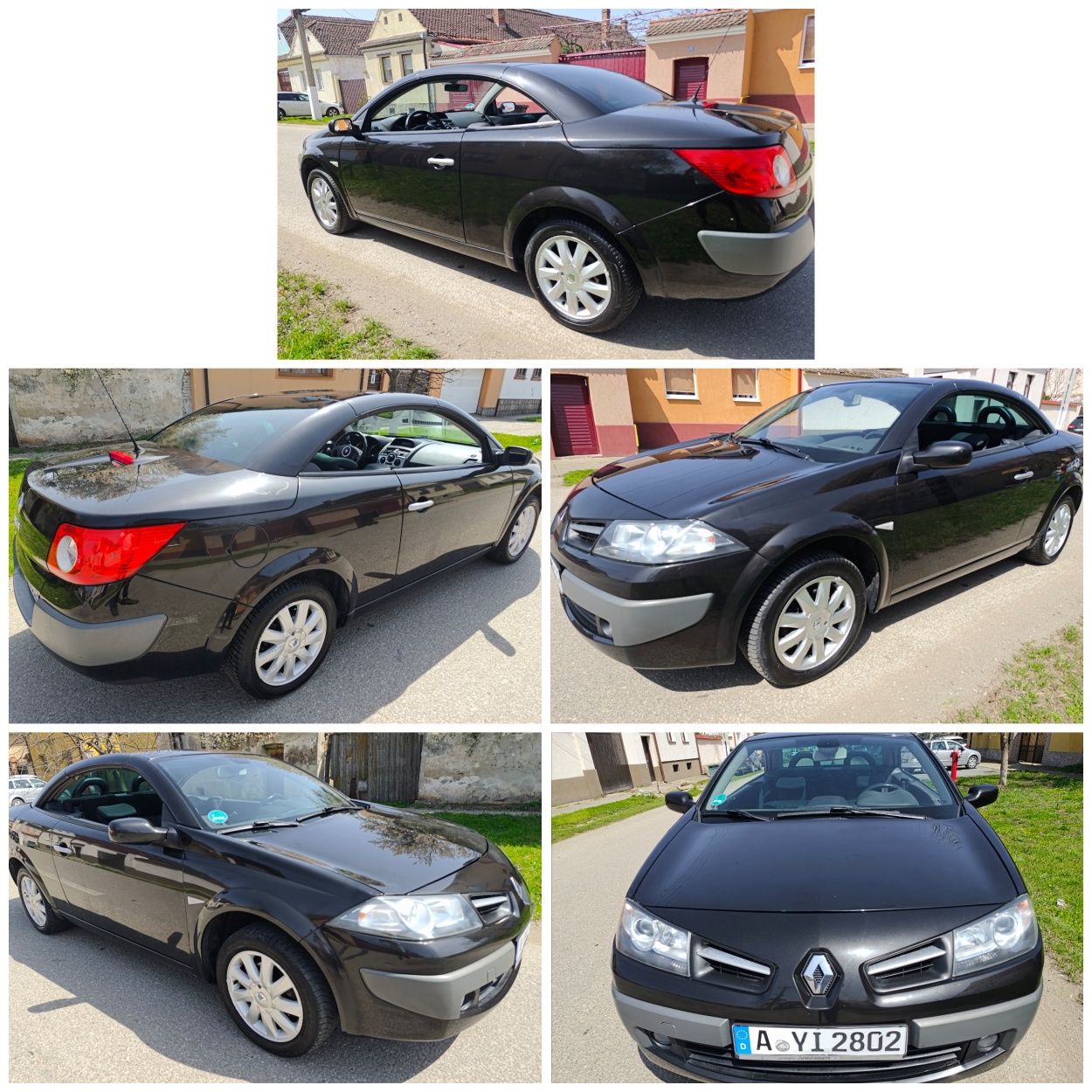 Renault Megane 2 Cabrio an 2009 benzina 1.6i