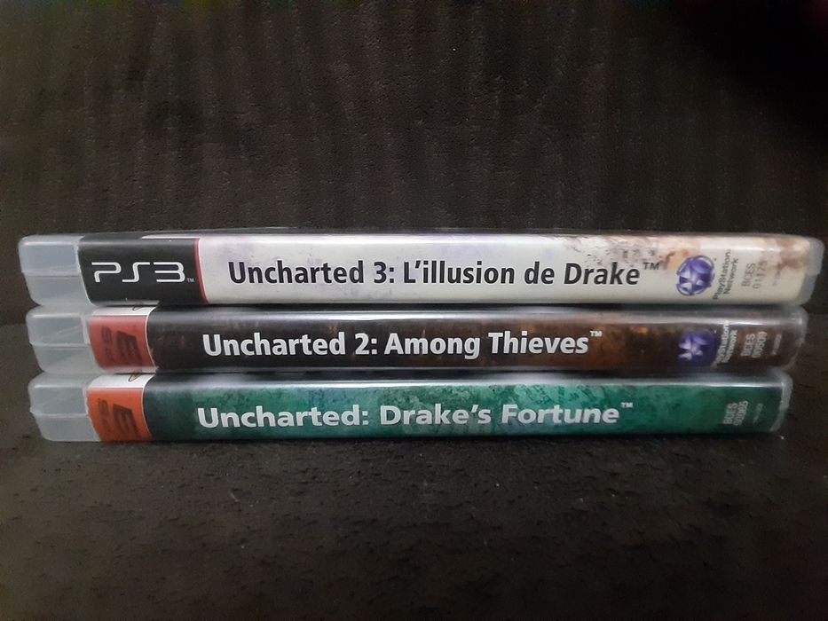 Pachet jocuri Uncharted pentru PlayStation 3 PS3
