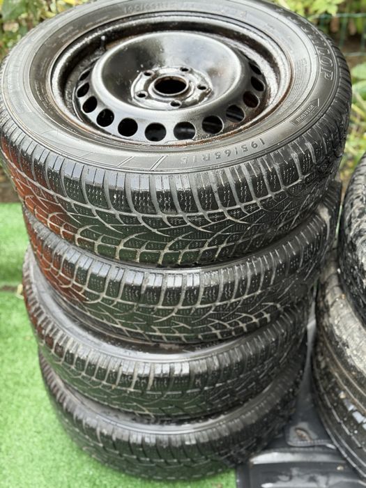 Set roti tabla iarna 5x112 // Vw, Audi , Golf 5, A3! Pret pe tot setul