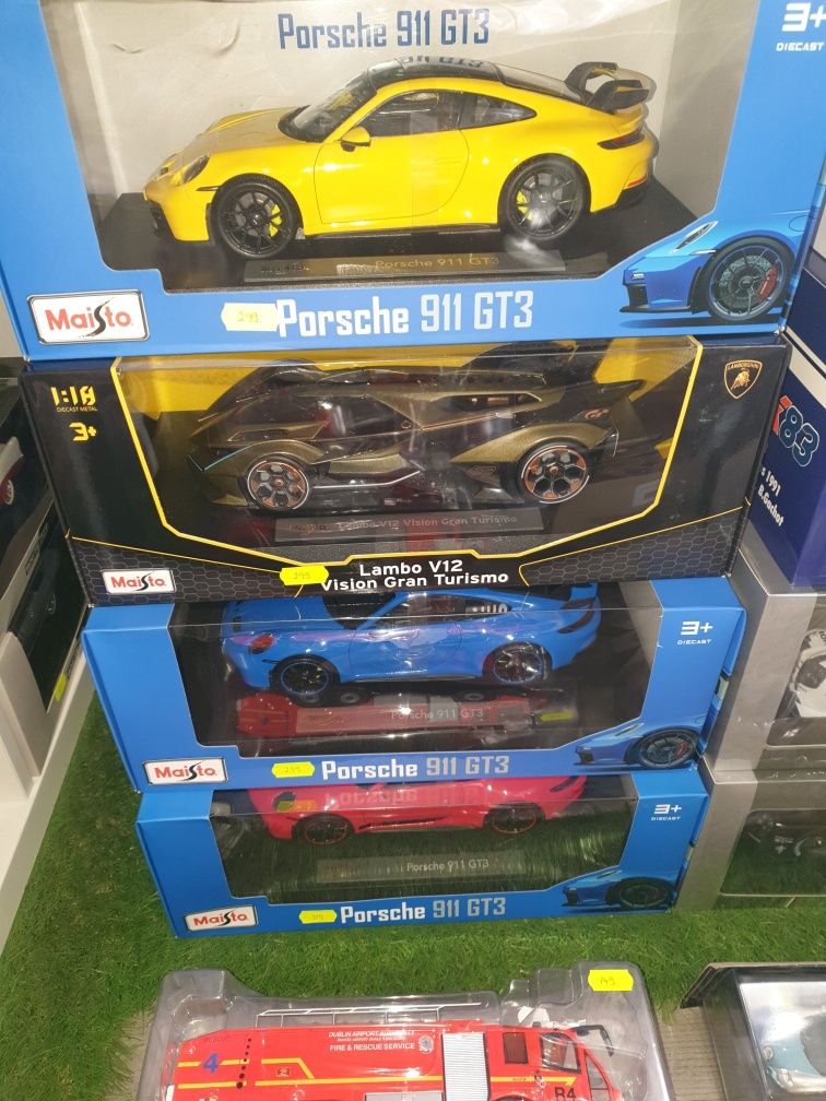 Macheta Porsche 911 Gt3 1/18 Maisto Pitesti - PEROLI TOYS