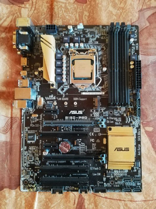 Asus B150-PRO DDR4 + CPU Intel Core I7 6700