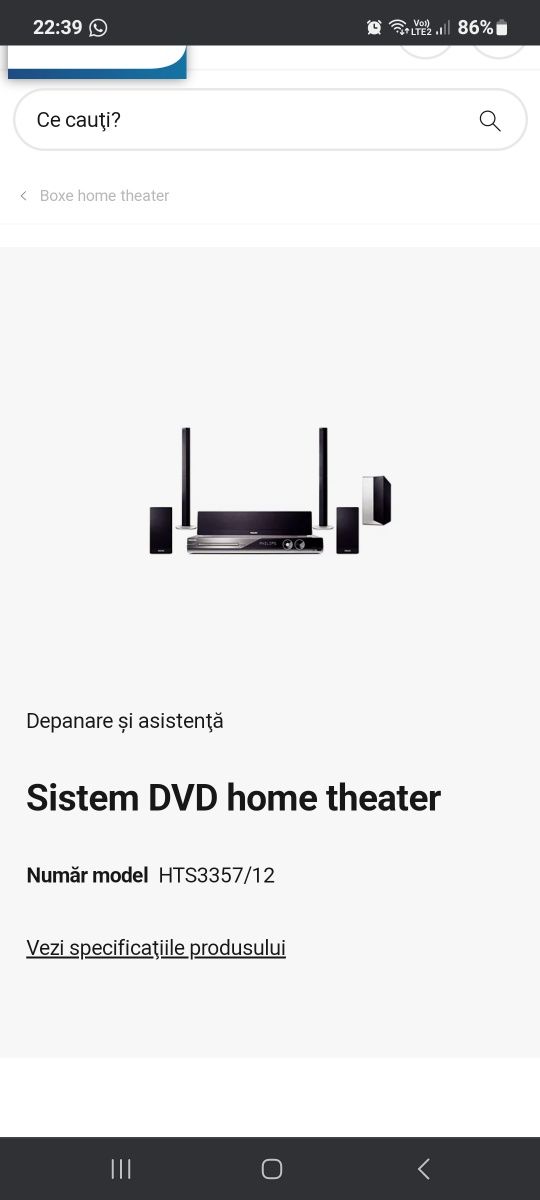 Sistem Home Cinema
