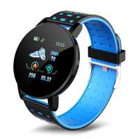 Ceas smartwatch Black/Blue. Apeluri/ mesaje. Fitness/ Sănătate/ Inimă