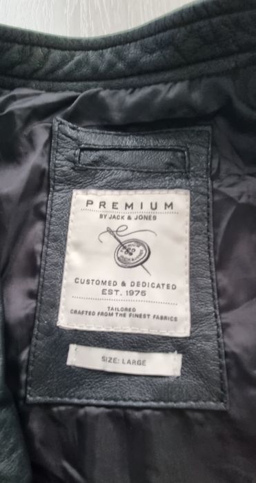 Мъжко кожено яке Jack&Jones