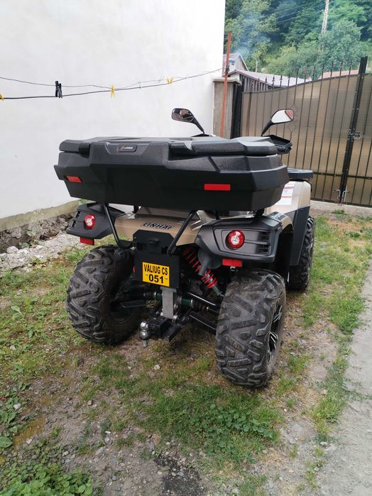 ATV 4x4 Linhai 420 Promax +lada+husa+casca. Inmatriculat+rca+garantie