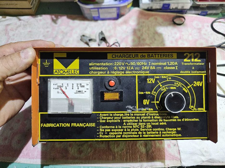 Redresor auto ATOMELEC 212