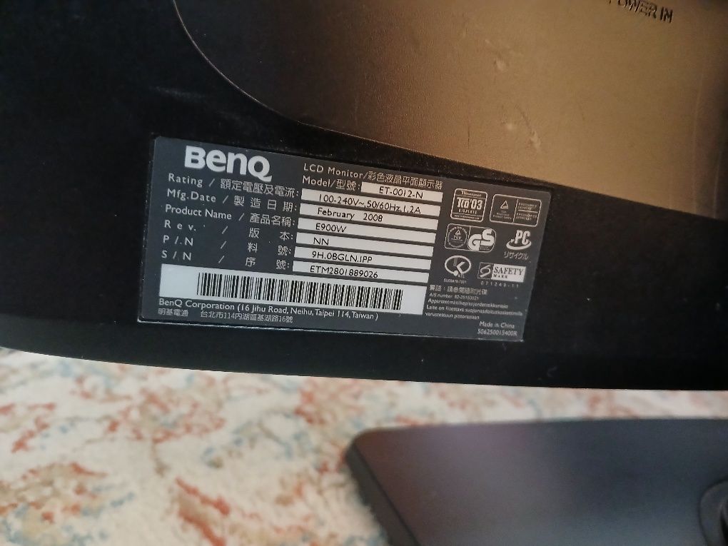 BENQ E900w lcd  monitori