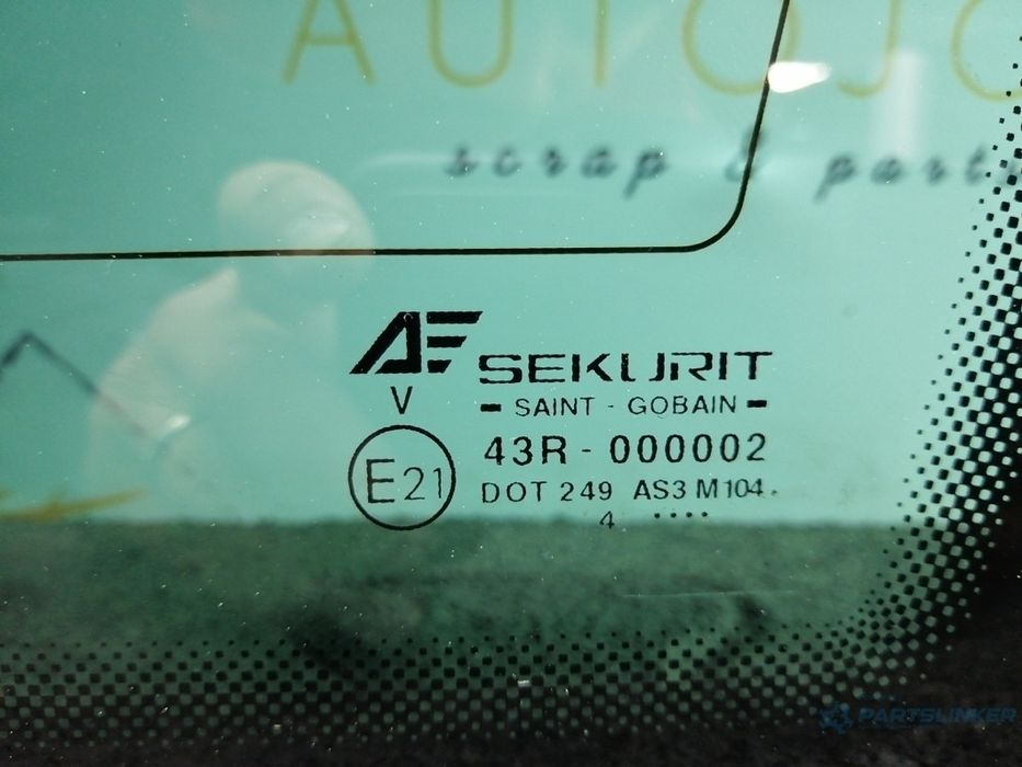 Geam lateral spate dreapta SEAT ALHAMBRA 7V8, 7V9 1996 - 2010, VOLKSWA