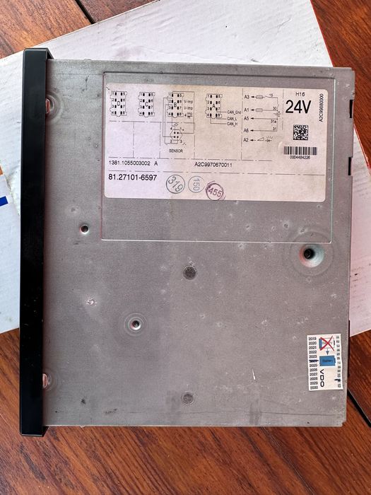 Tahograf + impulsor VDO 2017