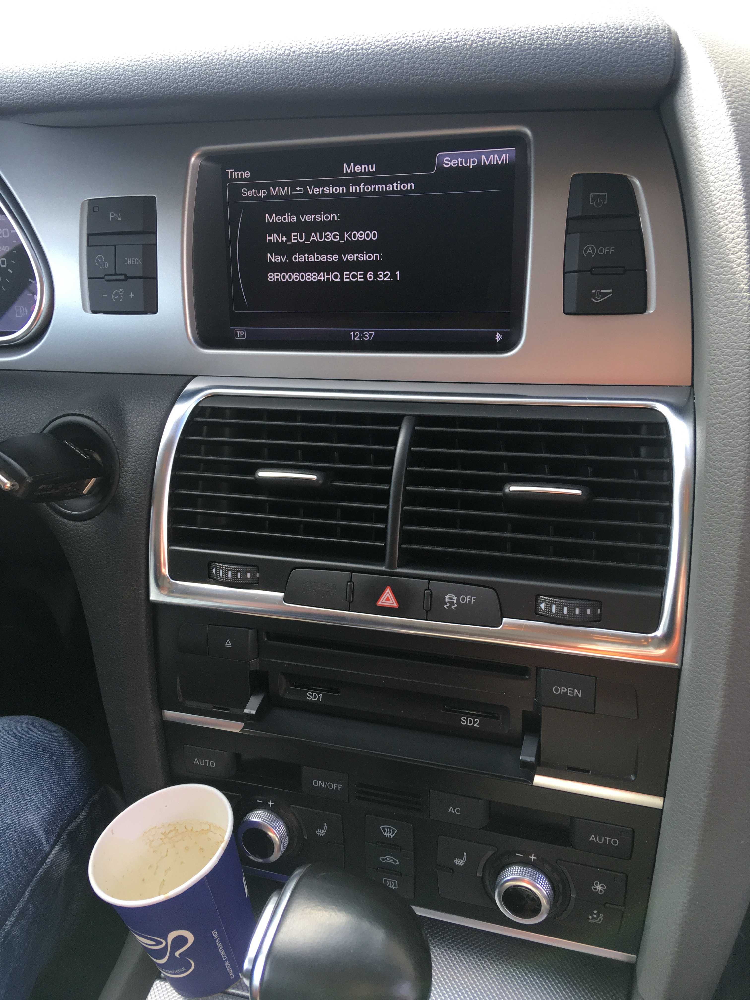 Converted Audi Mmi 3g hdd 3gPlus Us to EU Конвертиране АМЕРИКА ЕВРОПА