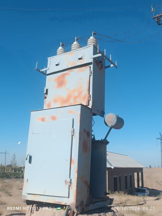 Transfarmatot yangi oʻrnatilgan lekin ishlatlmagan