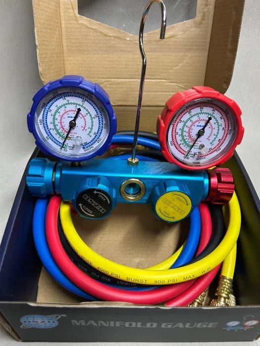 Manometru de testare cu 4 supape MG 4 R410a