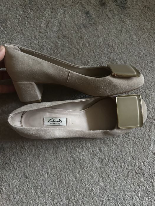 Pantofi Clarks piele