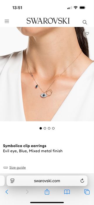 Swarovski колие Symbolic