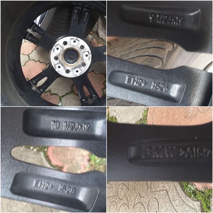 jante roti aliaj 19; 5x112;originale Bmw M5 F90, M8 F91, F92  2 latimi