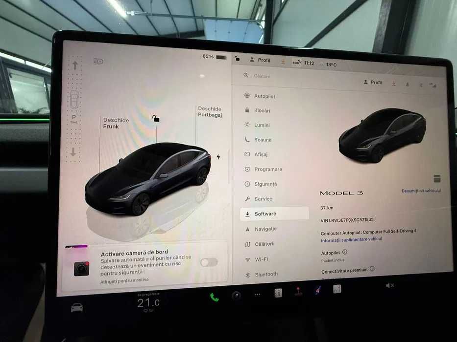 169 lei/zi INCHIRIERE Tesla Model 3 2025 !!!NOUĂ!!! PF - PJ - FLOTE RS